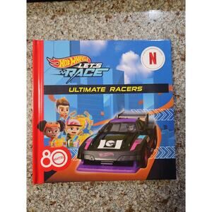Hot Wheels Let’s Race: Ultimate Racers Hardcover Book | Mattel | Netflix